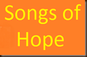Songs of Hope logo yellow on orange 171