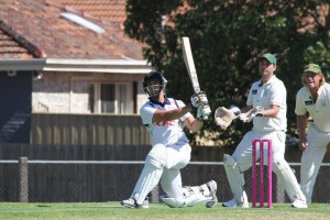 Glenn Beckett played another key knock for Omega making 60 on Saturday.